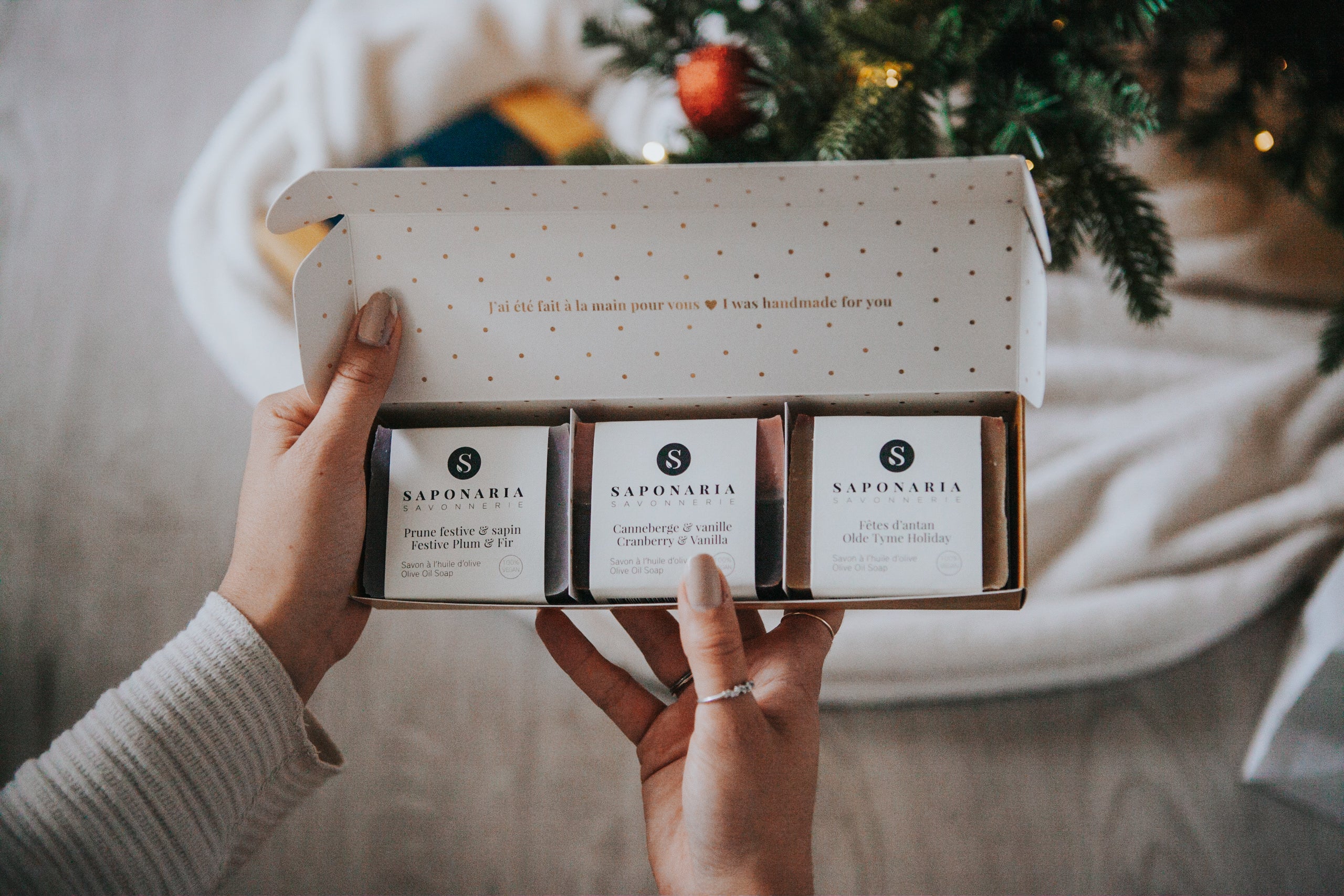Soap trio festive